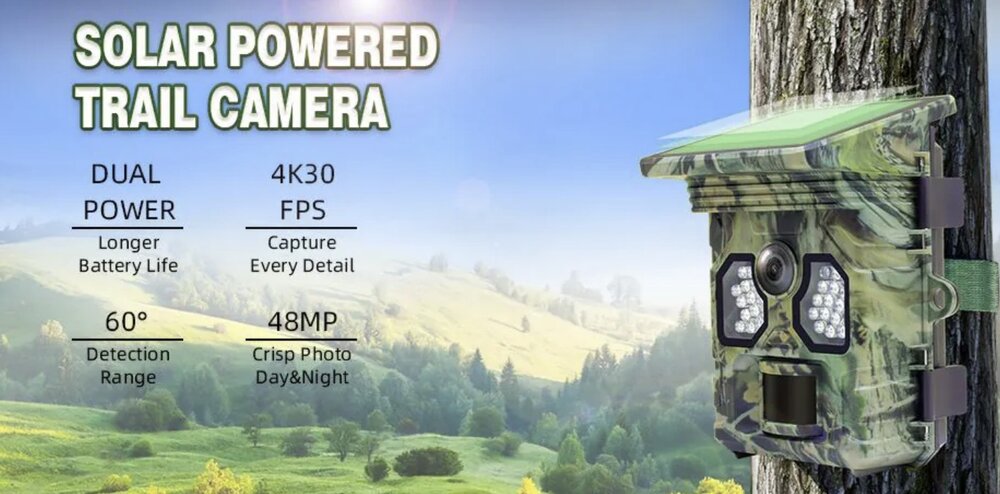 Stealth Gear Racoon Solar 4K Wildcamera