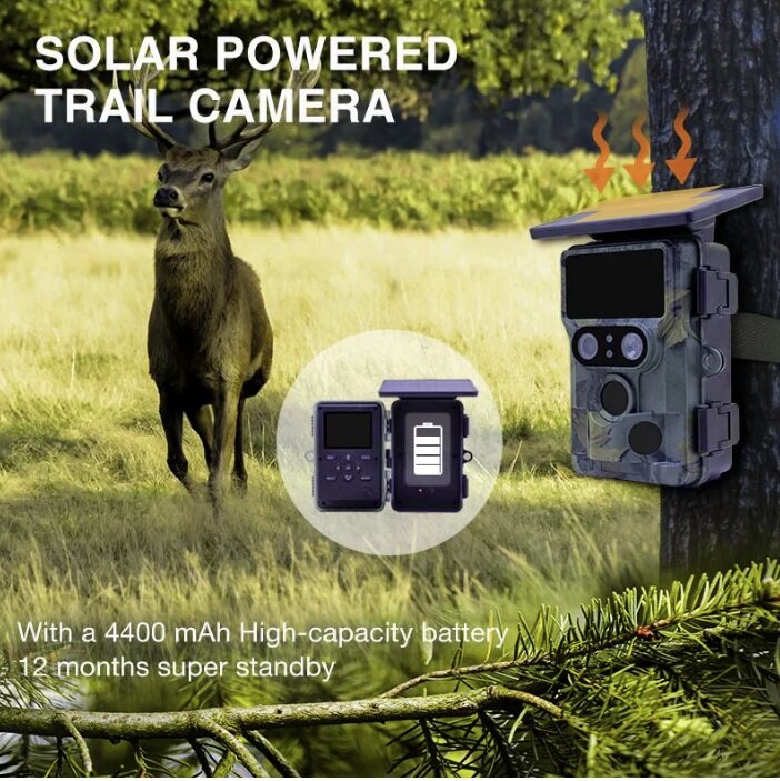Stealth Gear Nightjar Dual-Cam Solar 4K Wifi Wildcamera