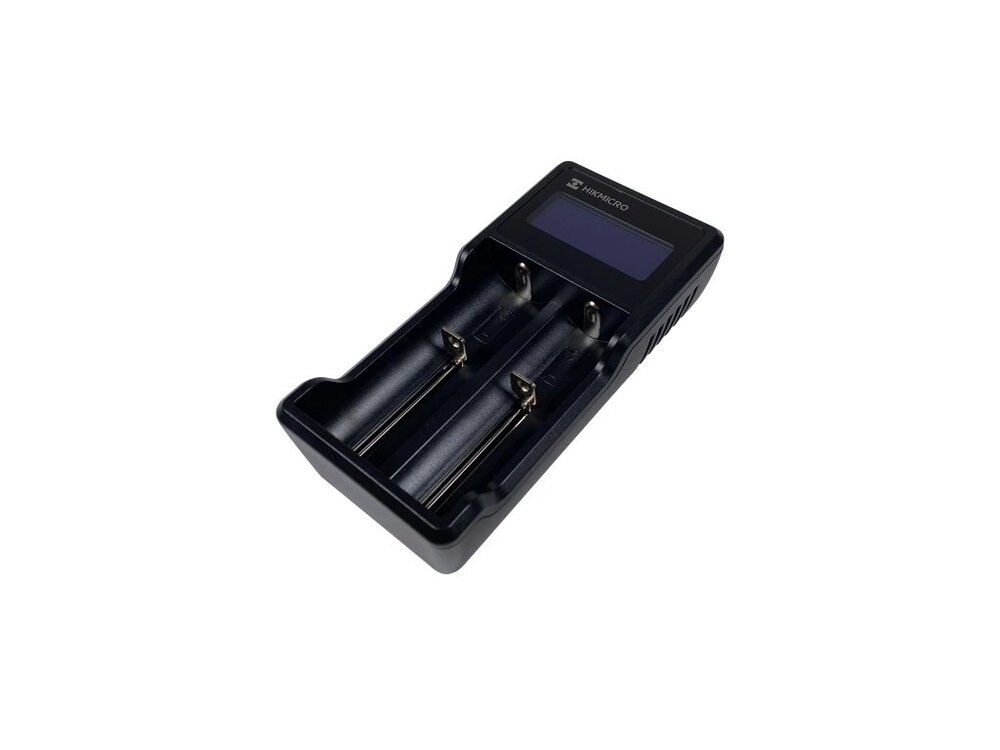 HIKMICRO Batterijlader voor 21700 en Li-ion batterijen &ndash; Dual-Bay snellader