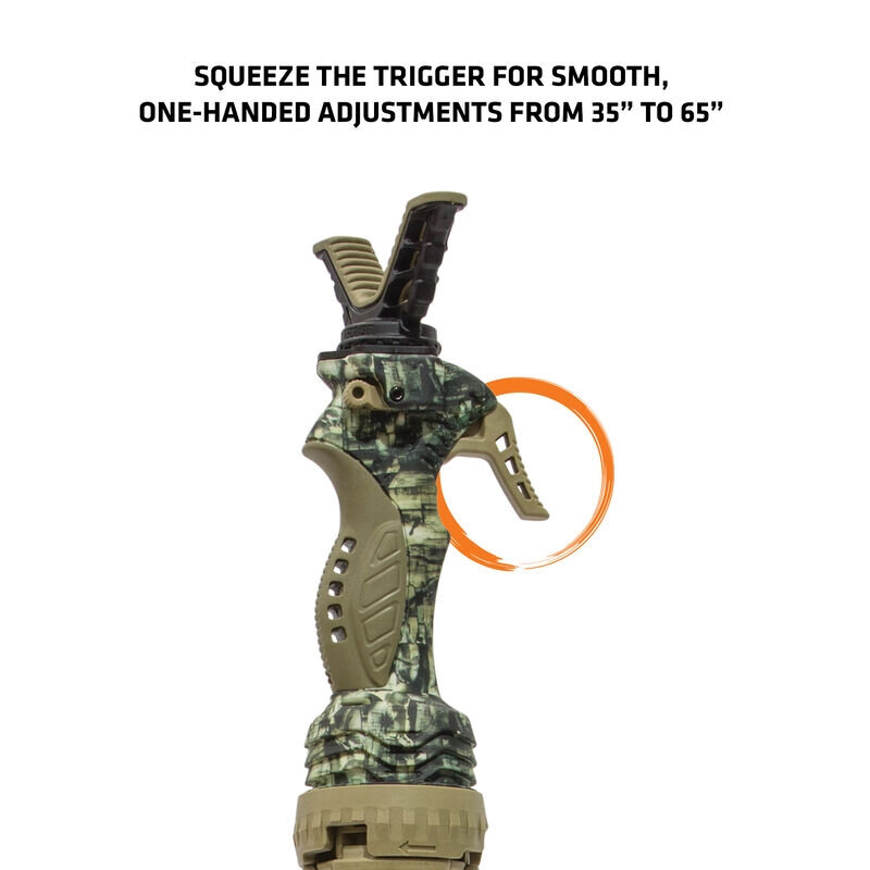 Primos Trigger Stick Gen 3 Monopod Camo 84-165 cm Schietstok, 33-65'', 5L