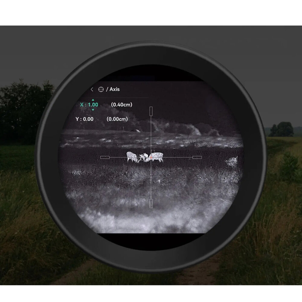 HikMicro Stellar 3.0 SQ35L Warmtebeeldrichtkijker met LRF en Ballistische Calculator