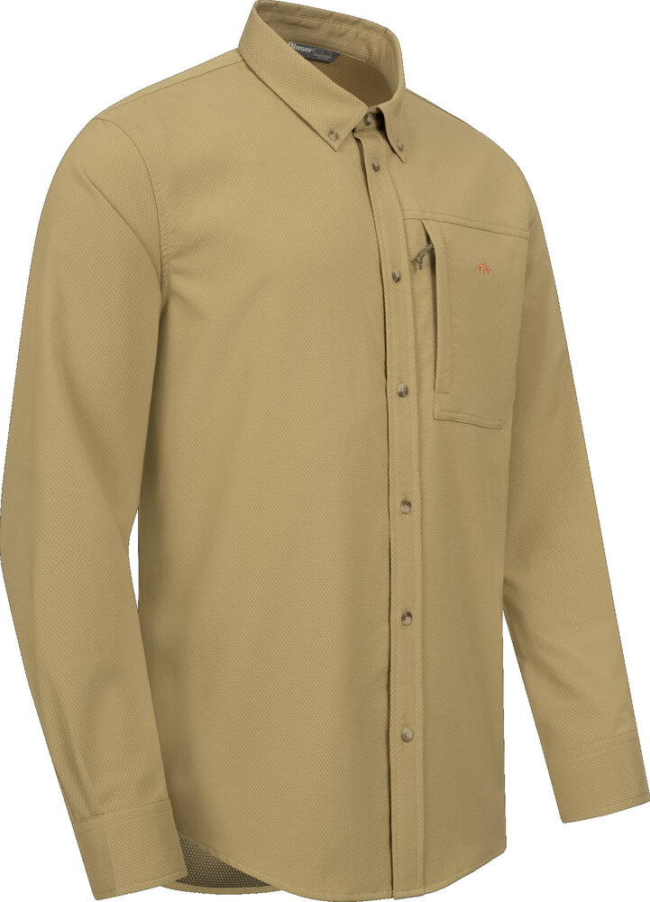 80415514 Blaser Airflow shirt dull gold