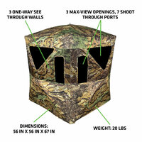 Primos Smokescreen Ground Swat Camo, Box 65111 0-10135-65111-4