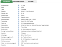 Ben&egrave;l AGM Varmint LRF TS50-640 Warmtebeeld Richtkijker met Laser Rangefinder (640x512, 50mm) 121036