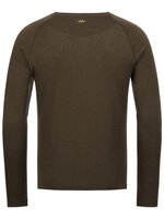 Blaser Merino Base Layer Roundneck Jonar, dark brown