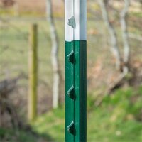 VOSS. T-post, t-paal, 213 cm, groene metalen weidepaal