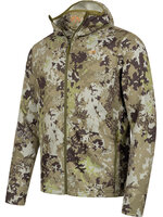 Blaser Blaser Heren Drain Full Zip Hoody Huntec Camo met ge&iuml;ntegreerd gezichtsmasker.