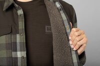 H&auml;rkila Asmund Insulated Wool Shirt Jacket - Willow green/Phantom