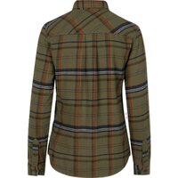 Seeland Skye Flannel Shirt Dames - Grape Leaf/Terracotta Check