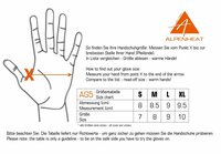 Alpenheat Fire Mitten deluxe verwarmde wanten
