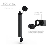 LifeStraw Peak Series Personal Water Filter Straw Dark Gray