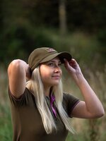 Blaser Argali Woven Badge Pet dark olive/rose violet