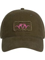 Blaser Argali Woven Badge Pet dark olive/rose violet