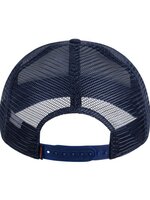 80413031 Blaser leather badge cap donker blauw