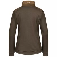  231011-112/657 Blaser dames fleece jas Kora donker bruin