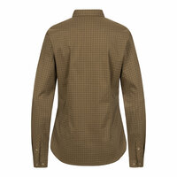 121032-087/546 Blaser dames Stretch Blouse Sergia dark olive check