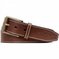 122016-032/635 Blaser Leather Belt 221 cognac