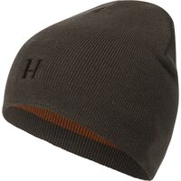 Harkila reversible beanie Shadow brown/rustique clay