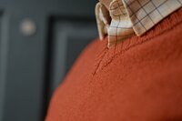 H&auml;rkila Vincent Merino V-Neck Trui bombay brown