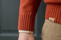 H&auml;rkila Vincent Merino V-Neck Trui bombay brown