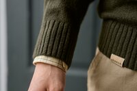 H&auml;rkila Vincent Merino V-Neck Trui Rosin