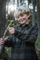 Seeland Glen junior flannel shirt