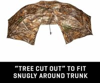 Allen Company Camo Treestand Umbrella &ndash; Nieuwe Compacte Jachtparaplu in Realtree Edge Camo