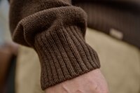 H&auml;rkila Vincent Merino Half Zip Pullover - Demitasse brown