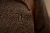 H&auml;rkila Vincent Merino Half Zip Pullover - Demitasse brown