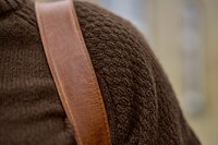 H&auml;rkila Vincent Merino Half Zip Pullover - Demitasse brown