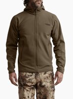 Sitka Alpha Fleece Hooded Jacket -&nbsp;Cattail Brown