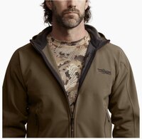 Sitka Alpha Fleece Hooded Jacket -&nbsp;Cattail Brown