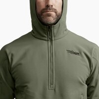 Sitka Alpha Fleece Hoodie - Oliv