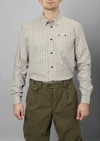 403048005 Seeland Oxford shooting shirt  classic blue/classic brown check