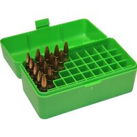 MTM munitie box fliptop  50pcs medium