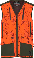 Seeland Trax Blaze Waistcoat &ndash; CE-gecertificeerde High-Vis Jachtbodywarmer met InVis&reg; Camouflage