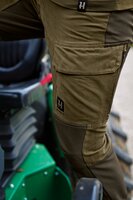 101480091 Harkila scandinavian trousers dark olive willow green