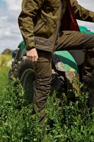 101480091 Harkila scandinavian trousers dark olive willow green