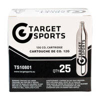 Target Sports 12 g CO₂-patronen (25 stuks)