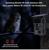 Stealth Gear Nightjar Dual-Cam Solar 4K Wifi Wildcamera