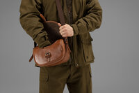 Retrieve Cartridge Bag Cognac &ndash; Leren Patroontas voor 125 Patronen