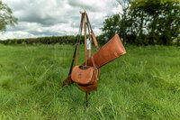 Retrieve Cartridge Bag Cognac &ndash; Leren Patroontas voor 125 Patronen