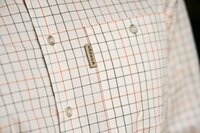 H&auml;rkila Portfield L/S Shirt - Mandarin Check