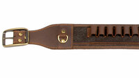 AKAH Patroneng&uuml;rtel B&uuml;ffel-Leder mit Loden