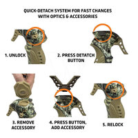 Primos Trigger Stick Gen 3 Monopod Camo 84-165 cm Schietstok, 33-65'', 5L