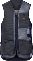 Blaser Men&rsquo;s Competition Shooting Vest Robert Marine &ndash; Lichtgewicht Schietvest met Maximale Bewegingsvrijheid