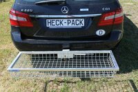 HECK-PACK OPTIMAL 1200x500x125 mm. ECE-goedgekeurde premium wilddrager, thermisch verzinkt, 89 kg draagvermogen, Made in German