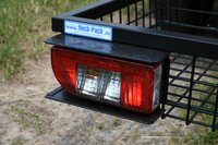 HECK-PACK verlichtingsset met gepoedercoate aluminium beschermkap 