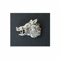 Pin wildzwijn kop