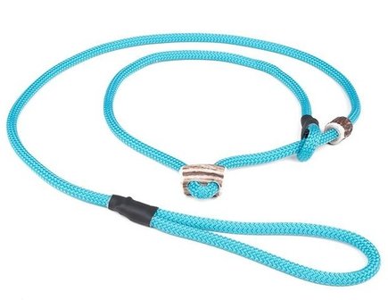 FT809-S Mystique&reg; Field trial moxon Lijn 8mm 150cm turquoise met hoornstopper